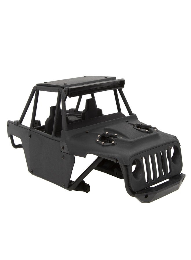 MEUS RACING TRX4M Body Ripper Chassis Kit for TRX4M Defender/Bronco/K10/F150 High Trail 1/18 RC Crawler Car (MEX2-Black) - Image 1